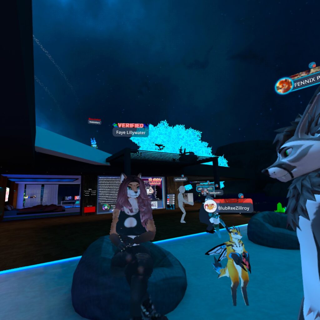 VRChat Porn characters talking